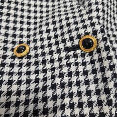 【売約済】お値下げ中！昭和レトロ 中古品 バブリースーツ 千鳥柄 の画像