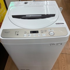 ☆ジモティー割引有☆ 6.0kg洗濯機/ｼｬｰﾌﾟ/ES-GE6D/2020