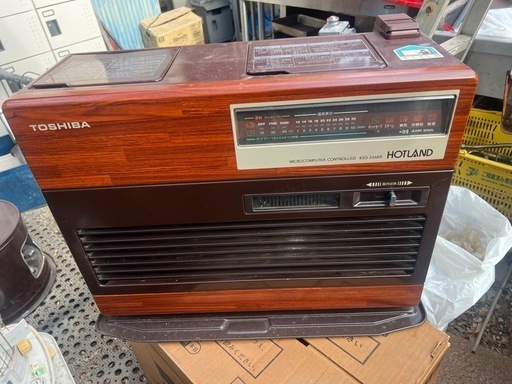 東芝 ファンヒーター 昭和レトロ