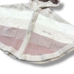 ジェラートピケ ベビーポンチョ 70~80cmの画像