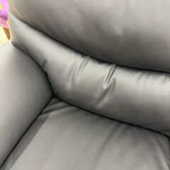 Wa1634　ソファー2人用　ブラックの画像