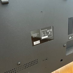 43型テレビの画像