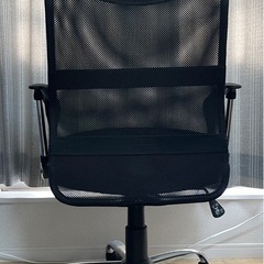【定価7980円】デスクチェア　ブラックの画像