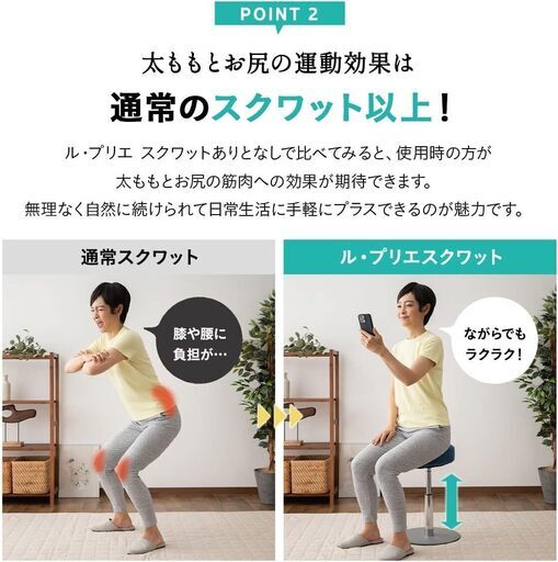 エムール MIZUNO ル・プリエ スクワット スクワット椅子