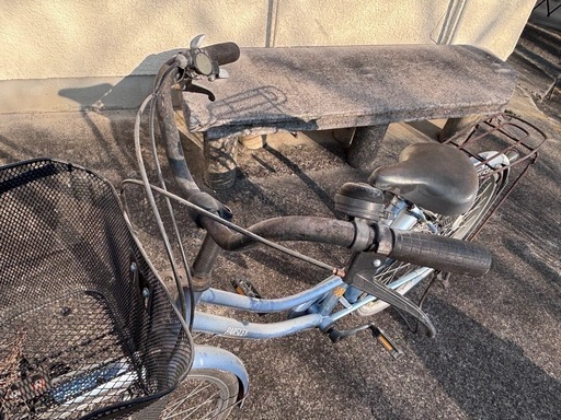 青　自転車　26インチ
