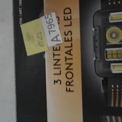 デュラセル LEDヘッドランプ 3個セット 575ルーメン コストコ　A7695の画像