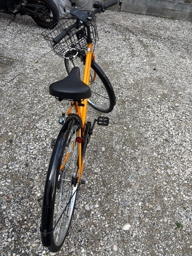 【1年使用】27インチ自転車　