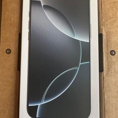 iPhone16ProMax 256GB ホワイトチタニウム