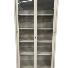 生興　ガラス引き違い書庫　G-36G5（在庫：1）