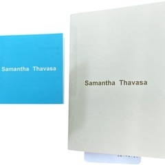 NO.2156【未使用】Samantha Thavasa サマンサタバサ スクリッタキャンバストート2 トートバッグ ベージュ ポーチセットの画像