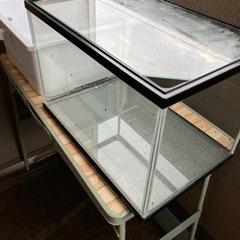 コトブキ水槽ガラス蓋２枚付きの画像