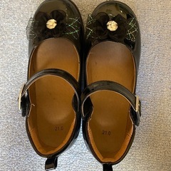 女児フォーマル靴21.0センチの画像