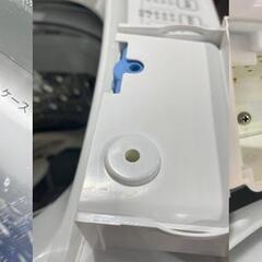 ★NITORI★ニトリ 6kg洗濯機 NTR60 2019年 ホワイト W51.5cm シンプル操作 1～2人用 一人暮らし まとめ洗いの画像