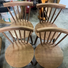 ★受け渡し決まりました。ニトリ ダイニングテーブル チェアー4脚 DT ナッツシリーズ 美品