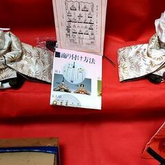 【部品小物は揃っています】7段飾りと3段飾りの5月人形の画像