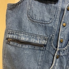 HOP SCOT デニムベストの画像
