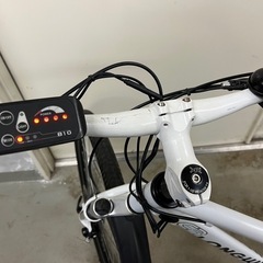 値下げ❣️　訳あり　メチャ速！　電動MTB 　LONGWISE CR　OXYGEN　26型 シマノ7速 リチウム8AH MTB電動の画像