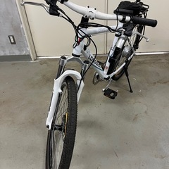値下げ❣️　訳あり　メチャ速！　電動MTB 　LONGWISE CR　OXYGEN　26型 シマノ7速 リチウム8AH MTB電動の画像