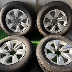 150 プラド純正 タイヤホイールセット