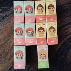 ディズニープリンセス フィギュア まとめ売りの画像