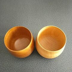 【新品】木のコップの画像