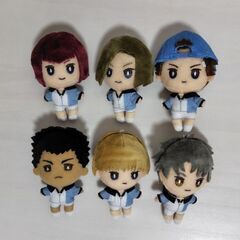 テニプリおきがえぬいぐるみミニ氷帝 (断捨離中) 用宗のおもちゃ