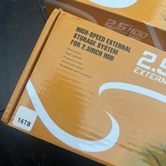 新品未使用 外付けHDD 2個セット
の画像