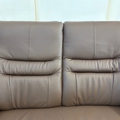 値下げしました!!N838★PRODUCT製★2P本革ソファ★ソファ★幅1270mmの画像