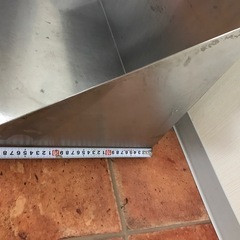【店舗用品】ステンレス三角棚③の画像