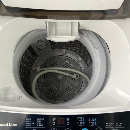 限定SALE！ グランドライン 5Kg 洗濯機 2023年製 WM01A-50WT