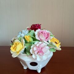 Royal Doulton  ロイヤルドルトン　陶花　陶器　花　...