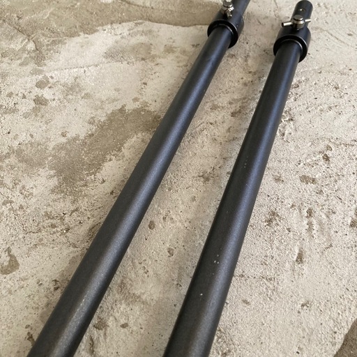 ストアエキスプレス 業務用 ハンガーラック 丸パイプ 黒 120cm ②