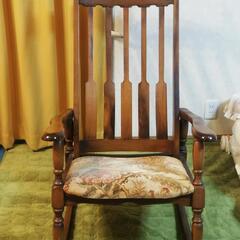 アンティーク、ロッキングチェアの画像