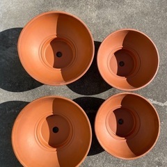 イタリア製陶器植木鉢
