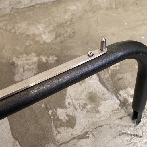 ストアエキスプレス 業務用 ハンガーラック 丸パイプ 黒 120cm ③