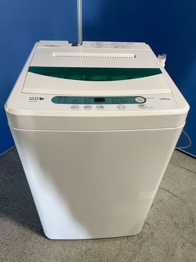 【良品】YAMADA 4.5kg洗濯機 YWM-T45A1 2019年製 通電確認済み 人気 早い者勝ち 引取歓迎 配送OK