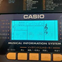 カシオ電子ピアノ61鍵盤。CTK-660Lの画像