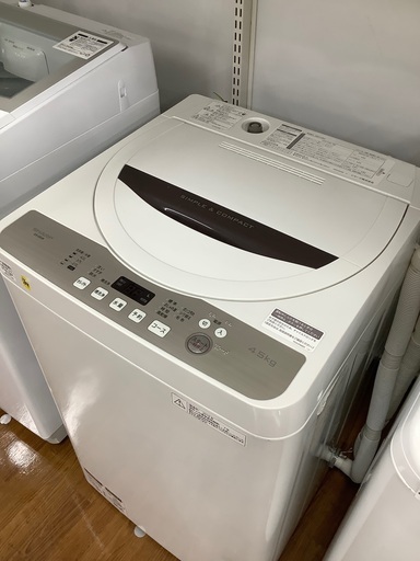 SHARP 全自動洗濯機　ES-GE4B-C