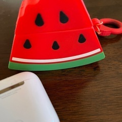 AirPods（エアーポッズ)ケースカバー🍉スイカ型💫
