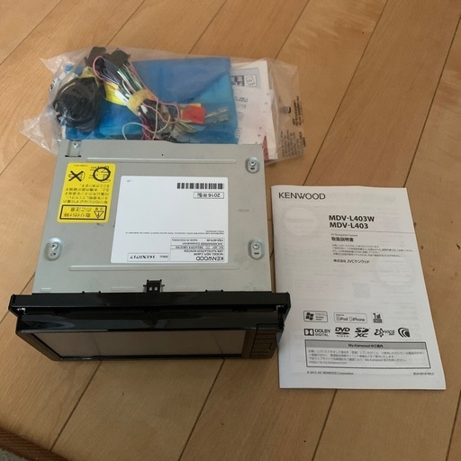 KENWOOD MDVーL403W ナビゲーションシステム