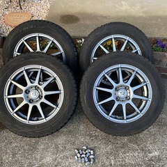 DUNLOPスタッドレス　アルミホイール4本セット185/65R15