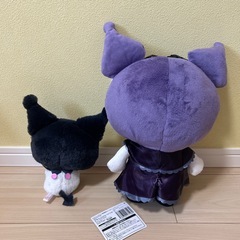 クロミちゃんぬいぐるみ2点セットの画像