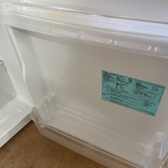 012100 ハイアール2ドア冷蔵庫　85L2017年製の画像
