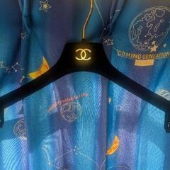 CHANEL ♥正規品♥シャネルベル♥ベットハンガー ブラック♥ココマークガーメントケースFREE SIZE・シャネル・未使用に近いの画像