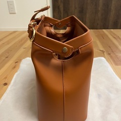 ★スタバ★牛床革の鞄の画像