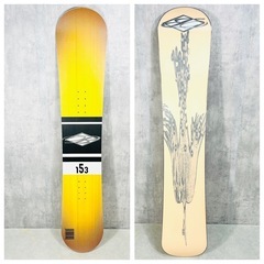 Bar code stick 153cm スノーボード flux ビンディング