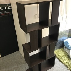 ラック　棚　ブラウンの画像