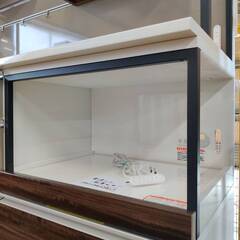 【愛品倶楽部柏店】綾野製作所/AYANO オープンキッチンボード キーノート/KN オープンスタイルの見せる収納棚の画像