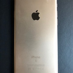 iPhone 6s  64GB ゴールド！の画像