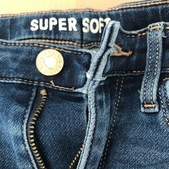 【& DENIM】キッズ　デニム　ジーパン　スキニー スーパーソフトの画像
